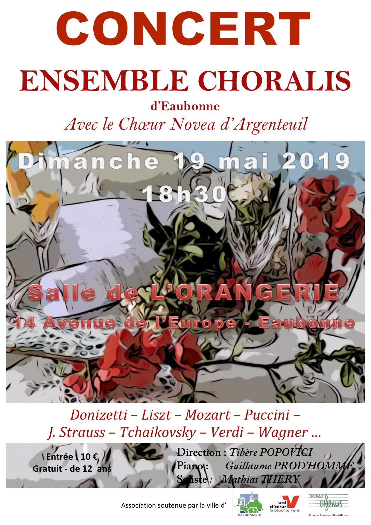 Concert Choralis le 19 mai 2019
