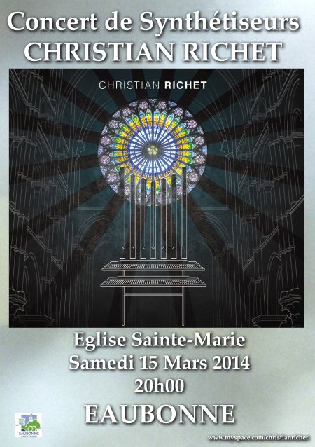 concert CHRISTIAN RICHET concert de synthétiseurs
