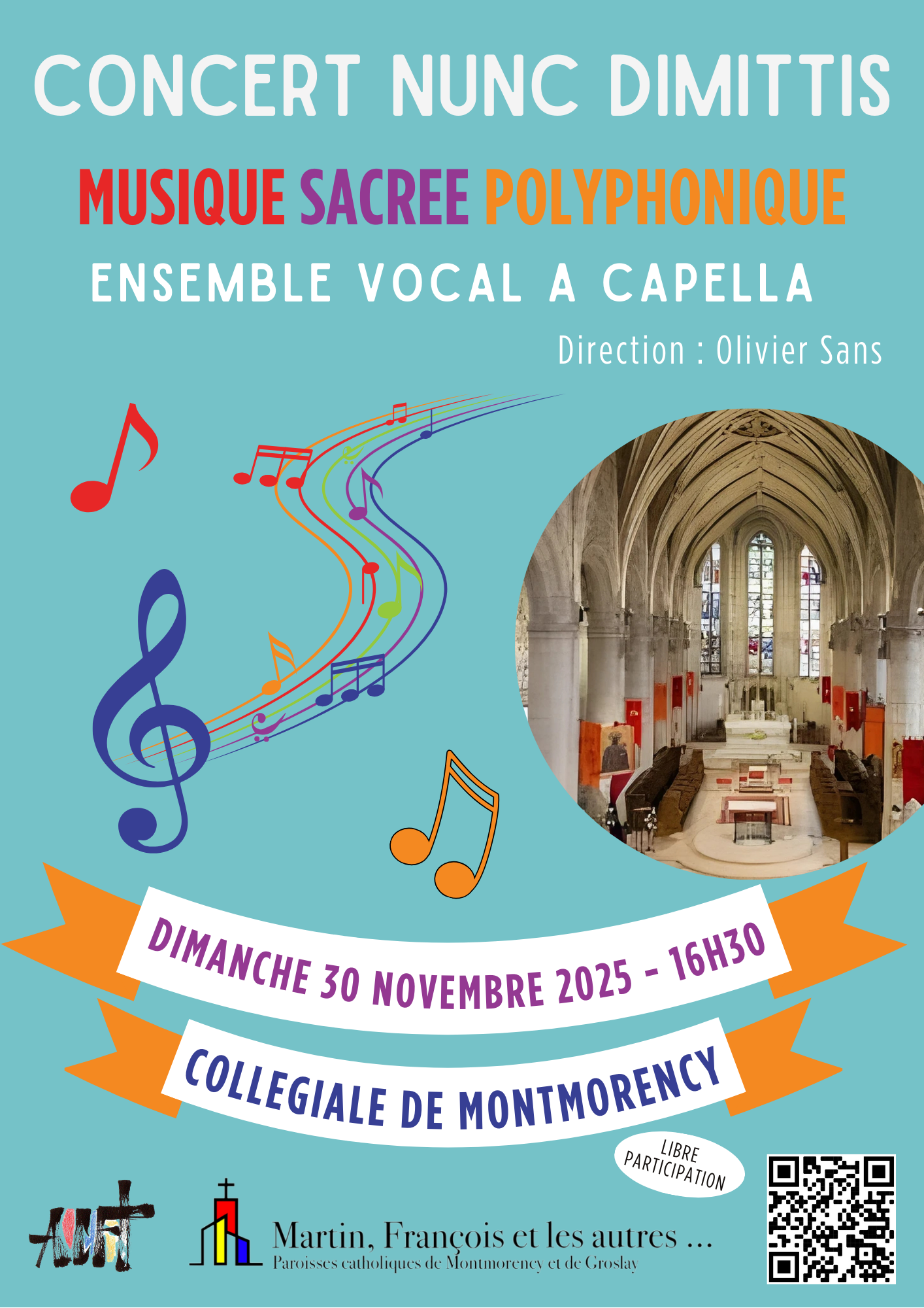 CONCERT Nunc Dimittis - Montmorency 30 novembre 2025