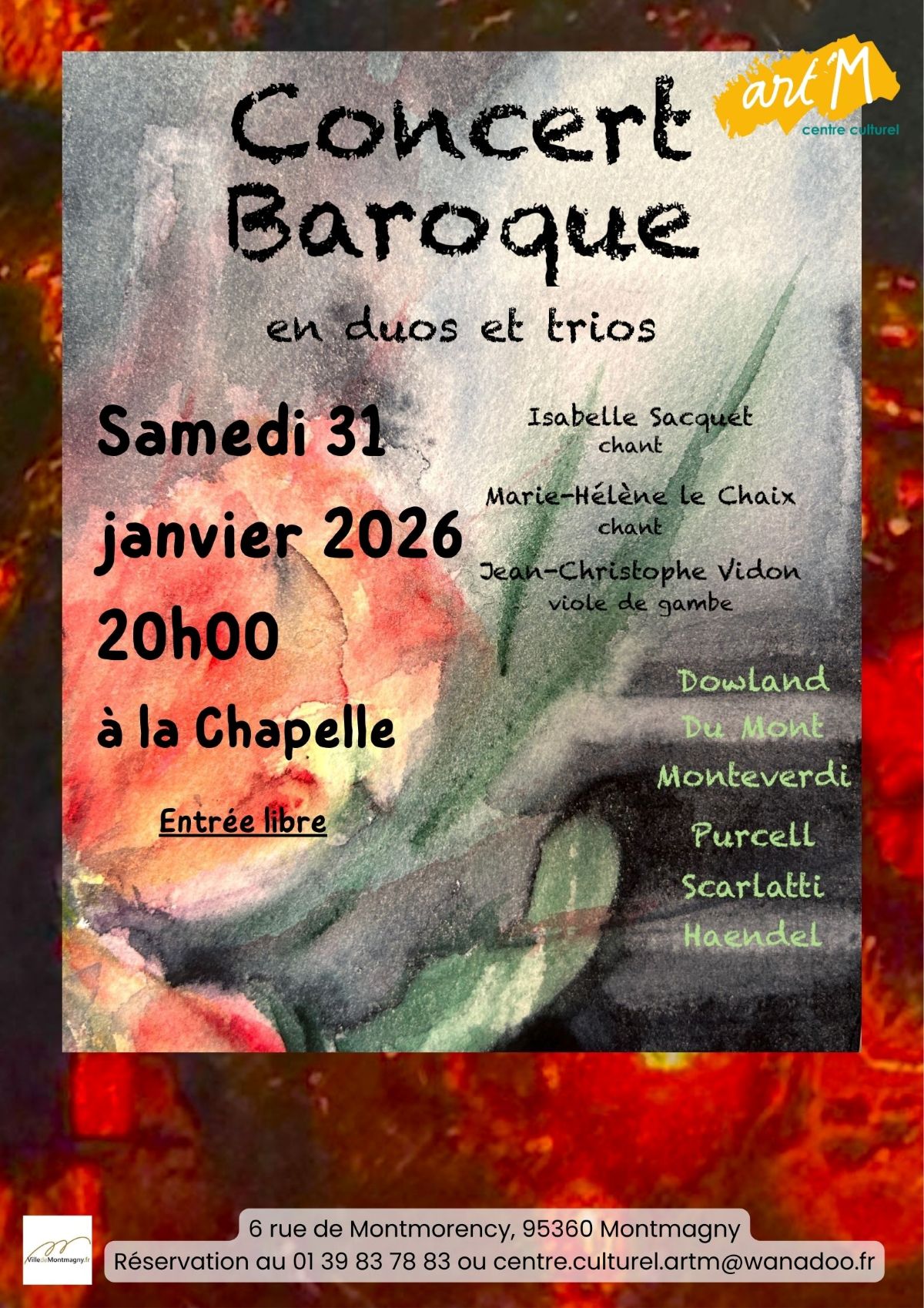 Concert baroque - Montmagny - 31 janvier 2026