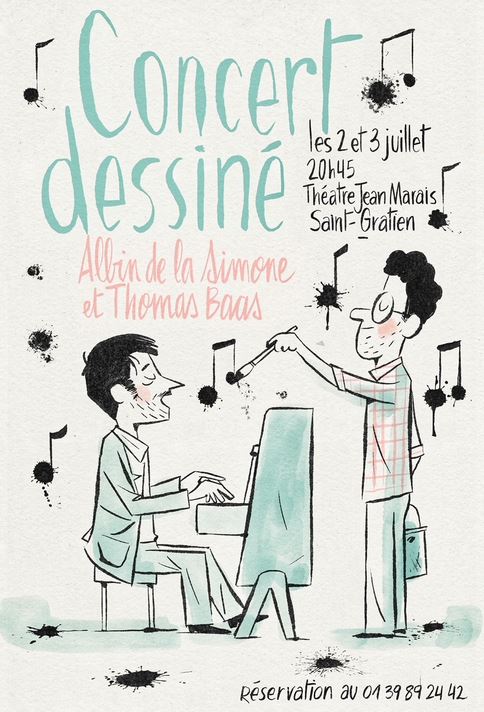 Concert dessiné - Saint-Gratien
