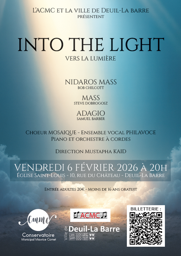 Concert Deuil - Into the Light - Deuil-la-Barre - 6 f&eacute;vrier 2026