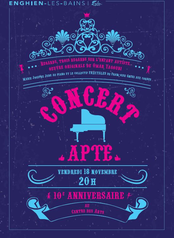 Concert en faveur de l'association APTE à Enghien