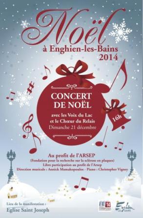 concert de noel à ENGHIEN 2014