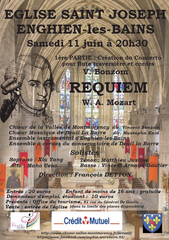 Concert CVM - Requiem - Enghien - 11 juin 2022
