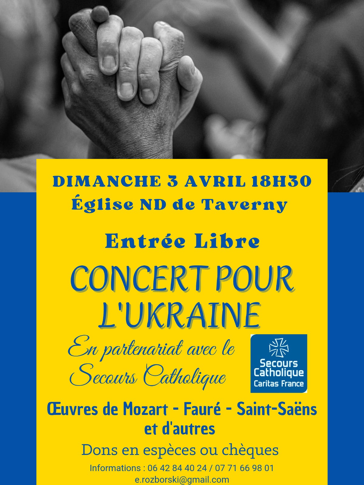 Concert pour l'Ukraine - Taverny