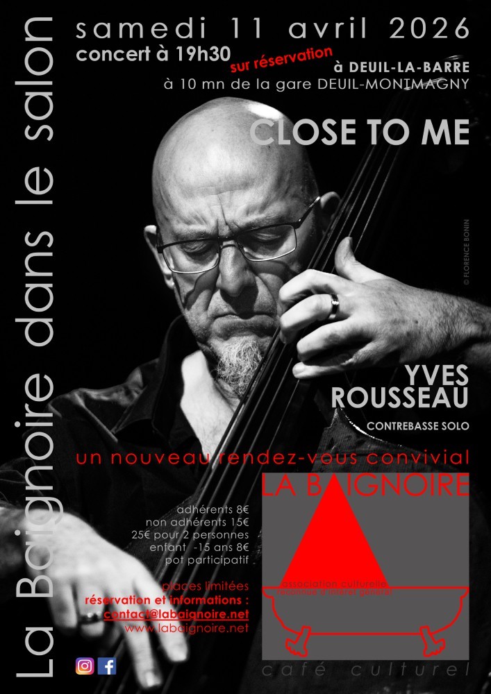Concert de Yves Rousseau - 11 avril 2026