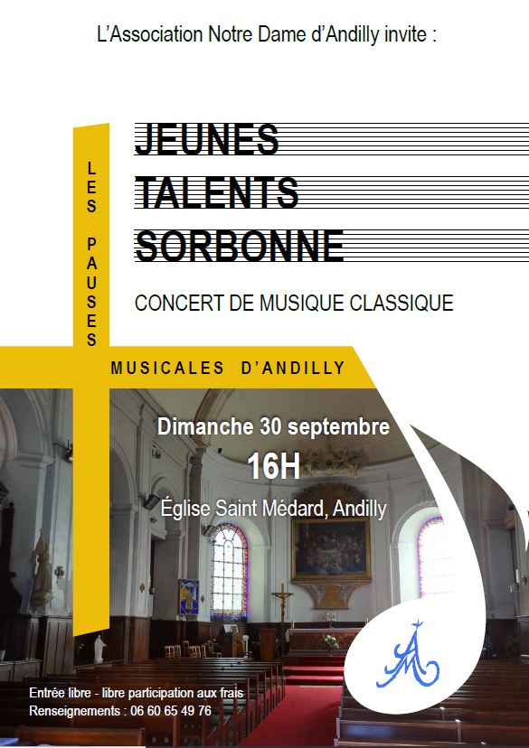 concert Jeunes Talents Sorbonne