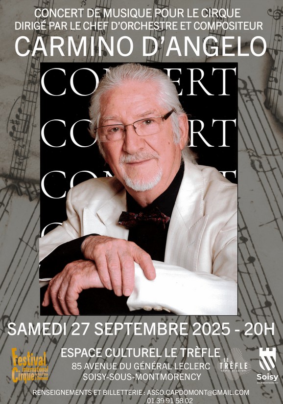 CONCERT musique pour le cirque Carmino d'Angelo