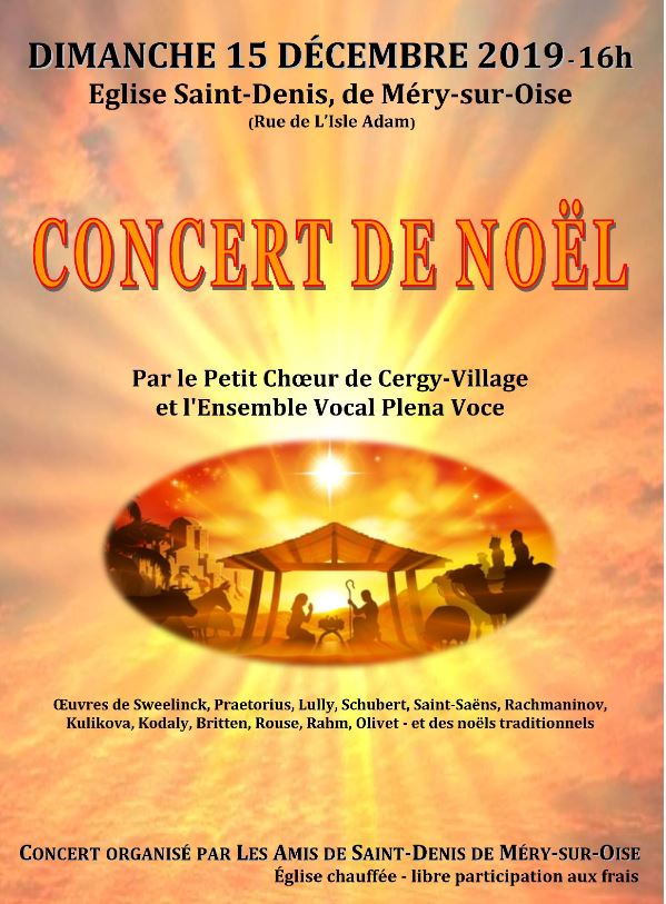 Concert de Noël à Méry-sur-Oise