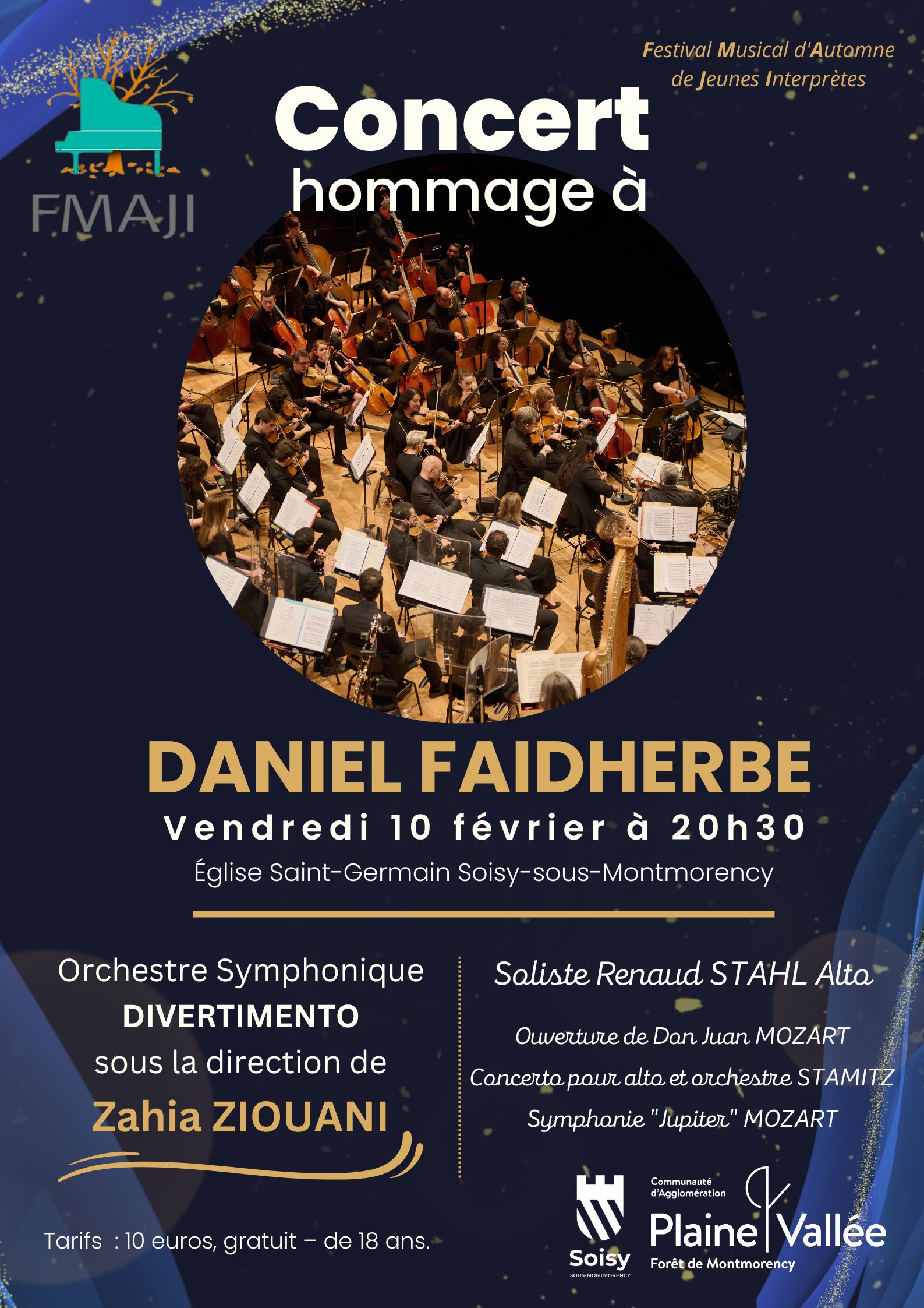 FMAJI - concert hommage Daniel Faidherbe - Divertimento