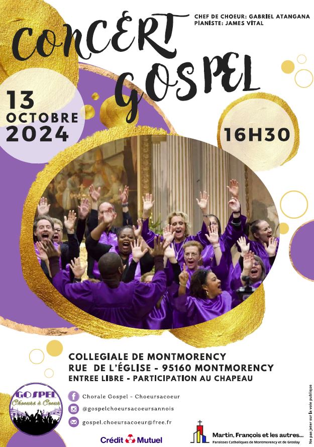 Concert Choeur à coeur - 13 octobre 2024