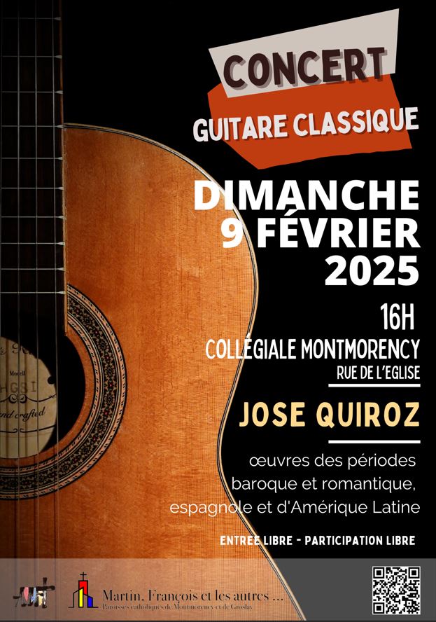 Concert guitare classique - José Quiroz