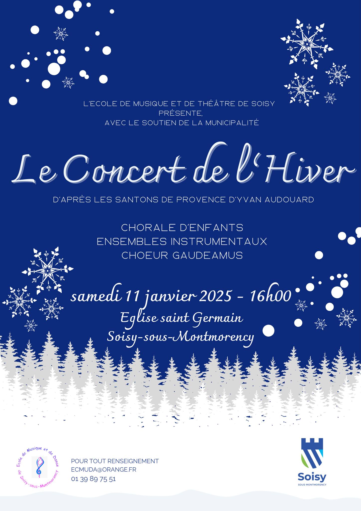 Concert de l'hiver - Soisy-sous-Montmorency - 11 janvier 2025