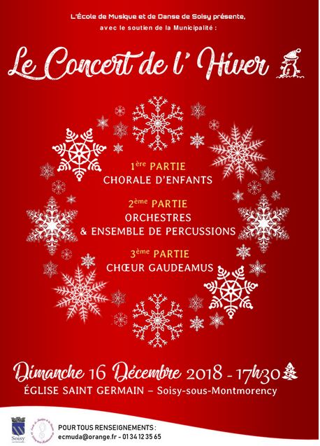 Le concert de l'hiver à Soisy