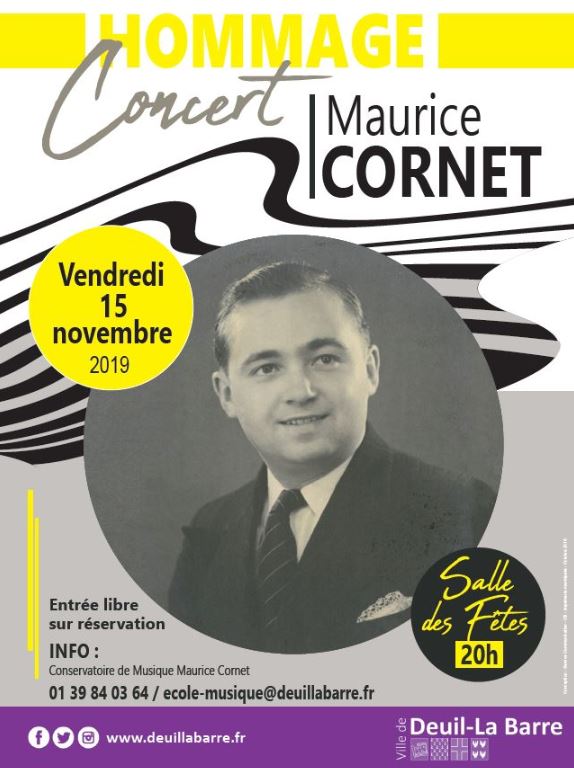 Concert hommage à Maurice Cornet