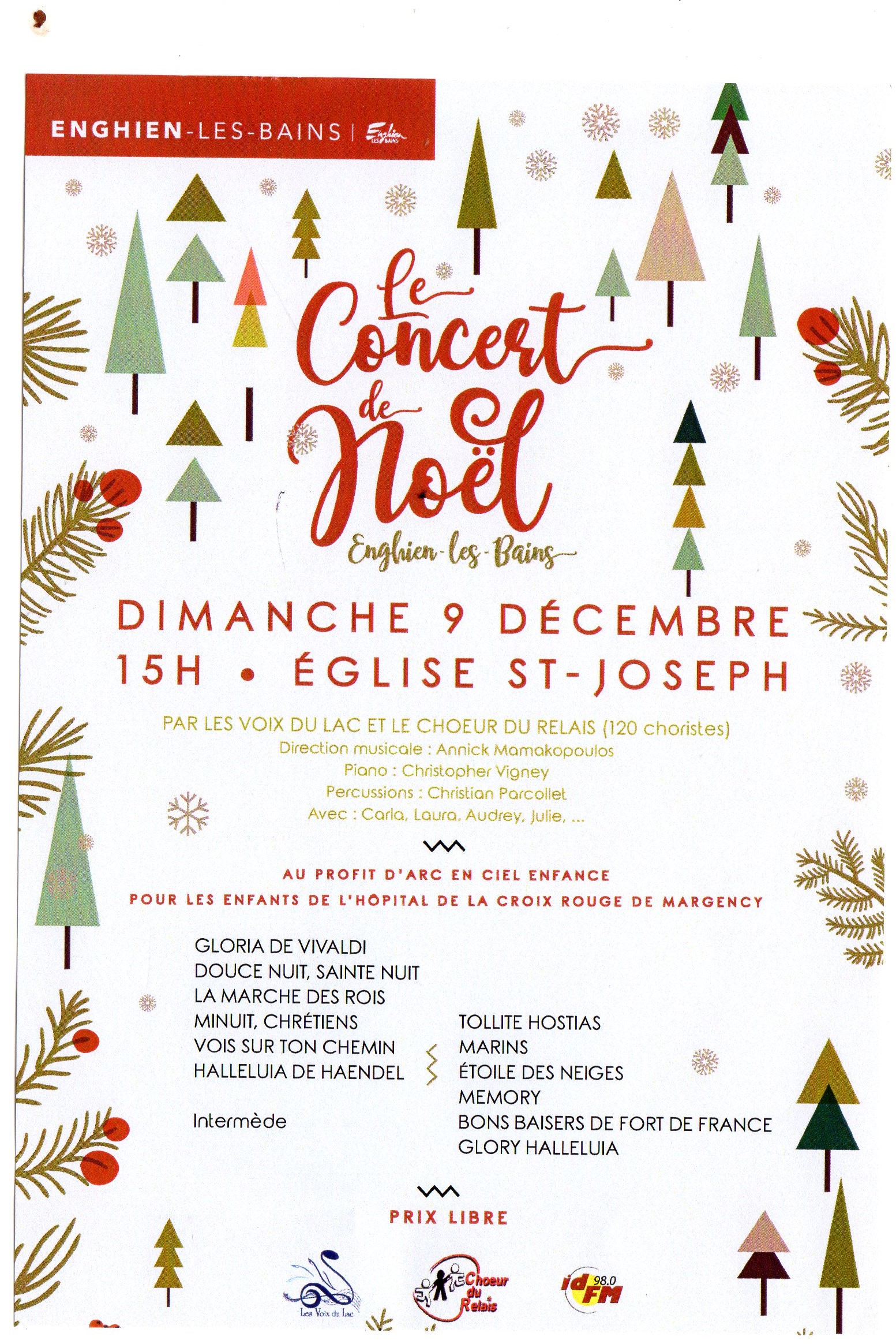 Concert de Noël d'Enghien 