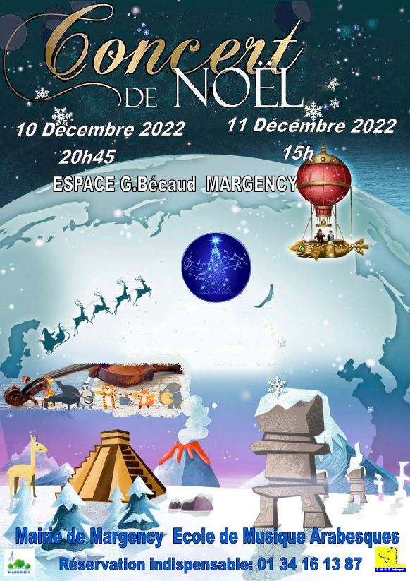 Concert de Noël de Margency - décembre 2022