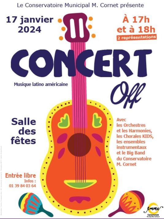Concert Off - 17 janvier 2024 - Deuil-la-Barre