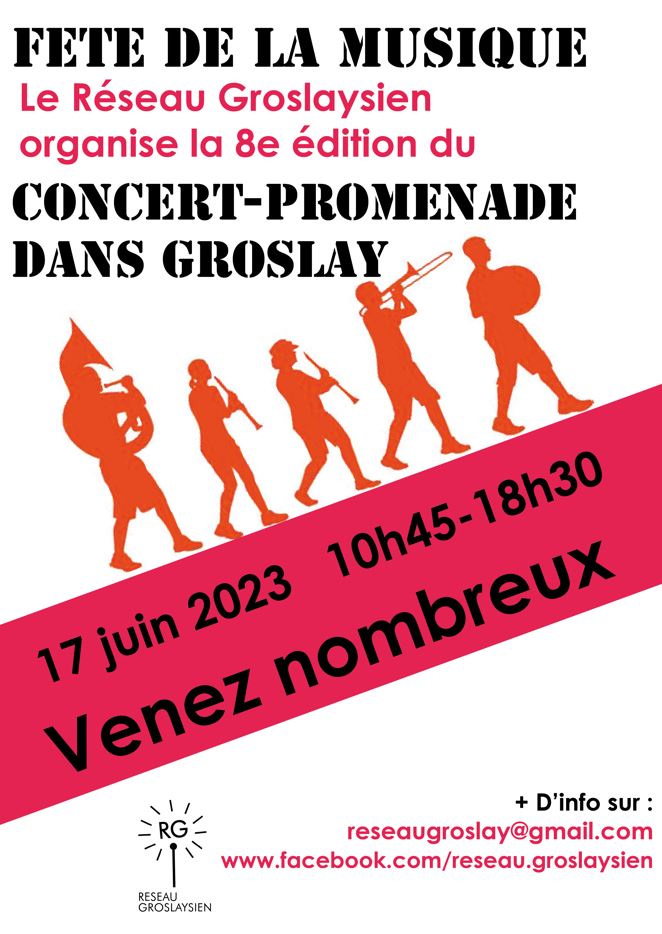 Concert promenade Groslay - 17 mars 2023