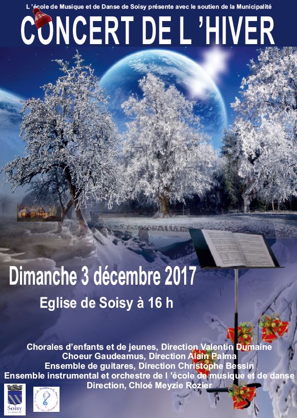 Concert de l'Hiver - Soisy - 3 décembre 2017