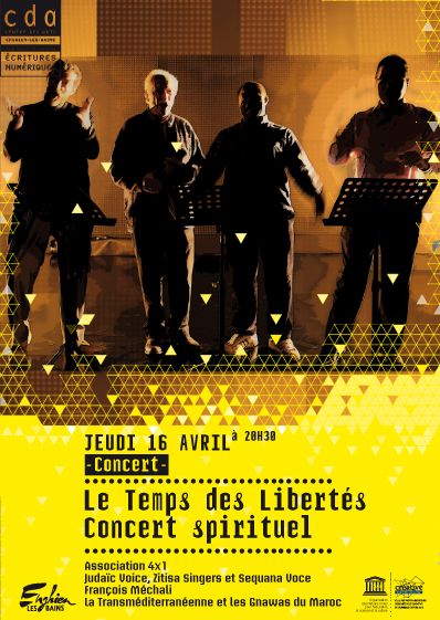 CONECRT SPIRITUEL à ENGHIEN le 16 avril 2015