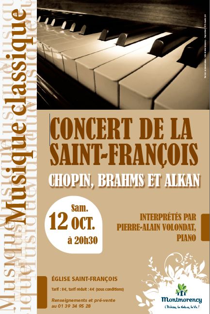 CONCERT DE PIERRE ALAIN VOLONDAT