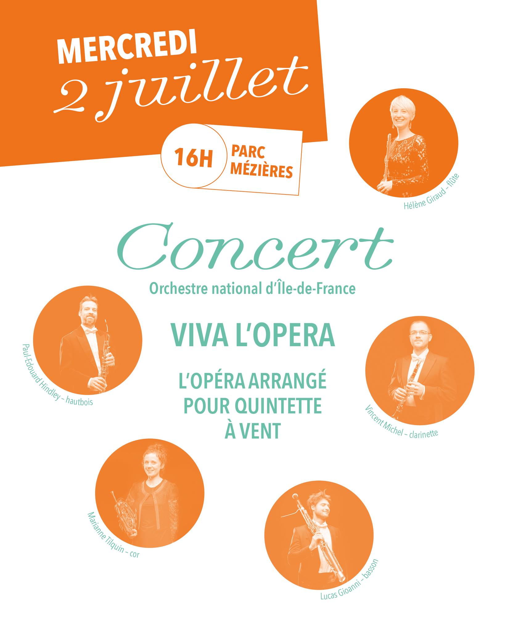 Concert Opéra - Eaubonne - 2 juillet 2025