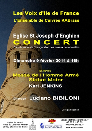 LES VOIX D'ILE DE FRANCE et KABrass