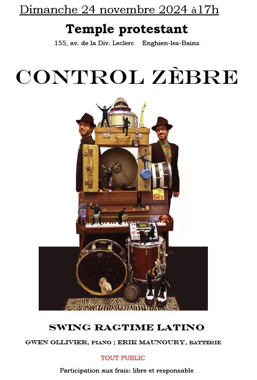 Concert du Temple Control Zèbre