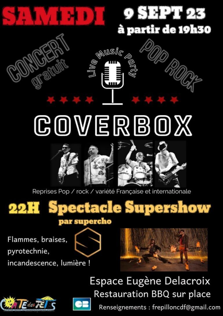 Concert Coverbox - Frépillon 2023