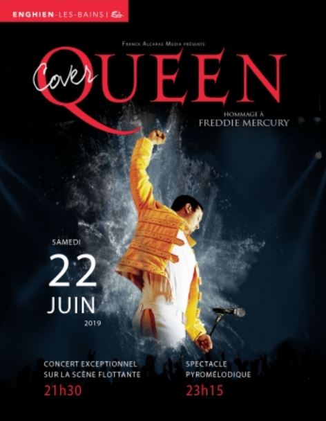 Coverqueen à Enghien le 22 juin 2019 à Enghien