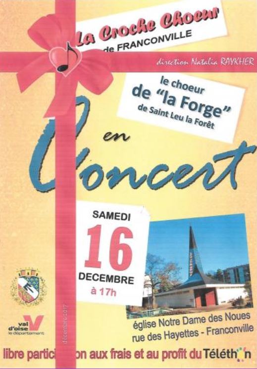 Concert du 16 décembre 2017