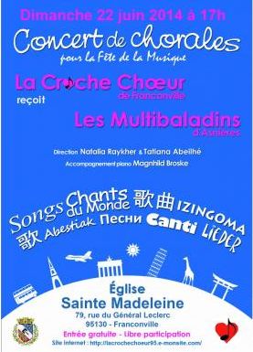 CROCHE HOEUR et MULTIBALADINS 22 juin 2014