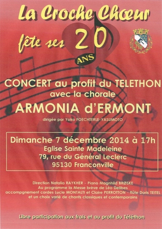 LA CROCHE CHOEUR et ARMONIA