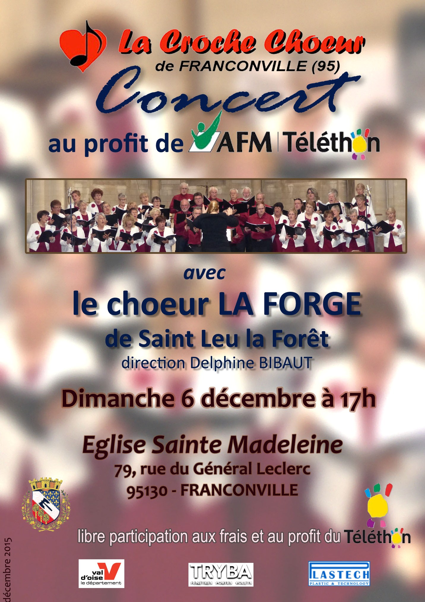 concert LA CROCHECHOEUR et LE CHOEUR LA FORGE