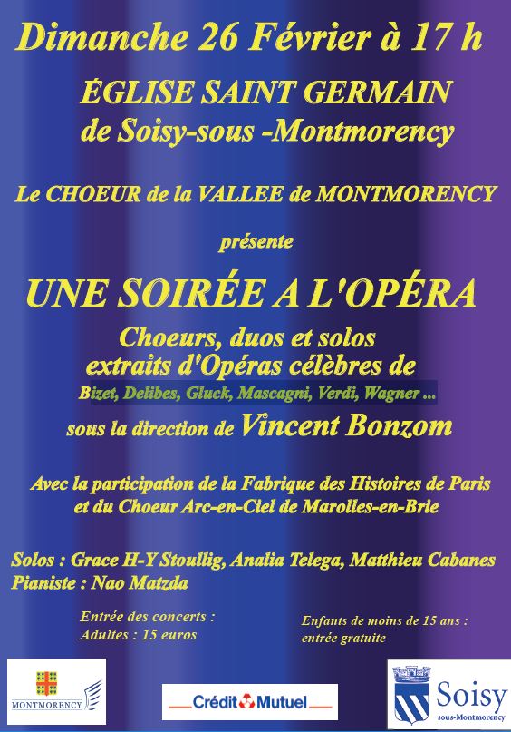 Soirée à l'Opéra à Soisy