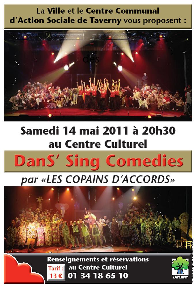 affiche du spectacle Dans'Sing Comedies