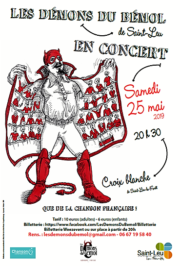 Concert LES DEMONS DU BEMOL 25 mai 2019