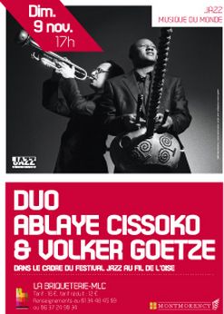 Dio Ablaye Cissoko et Volker Goetze