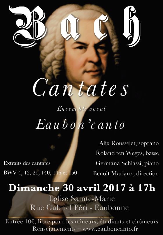concert EAUBON CANTO 30 avril 2017