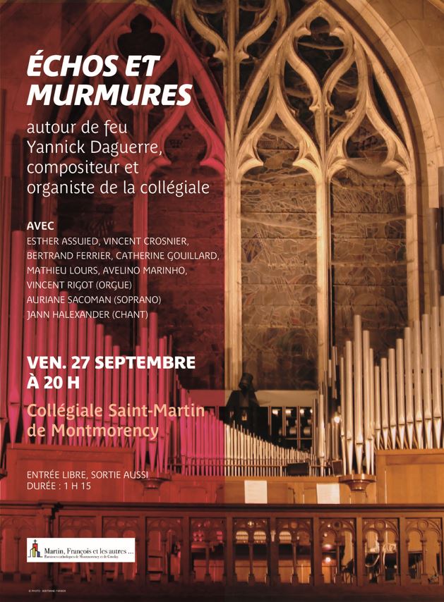 Concert Echos et Murmures - Montmorency