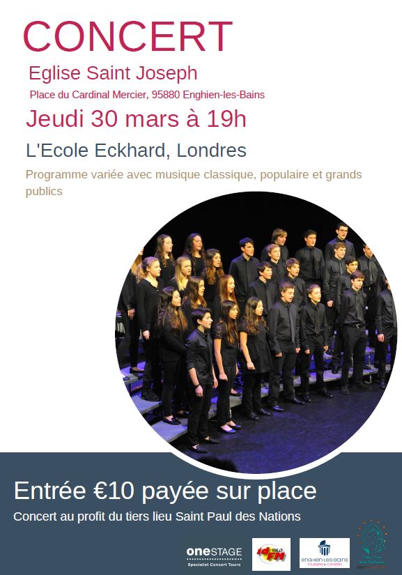 Concert Ecole Eckhard - 30 mars 2023 - Enghien