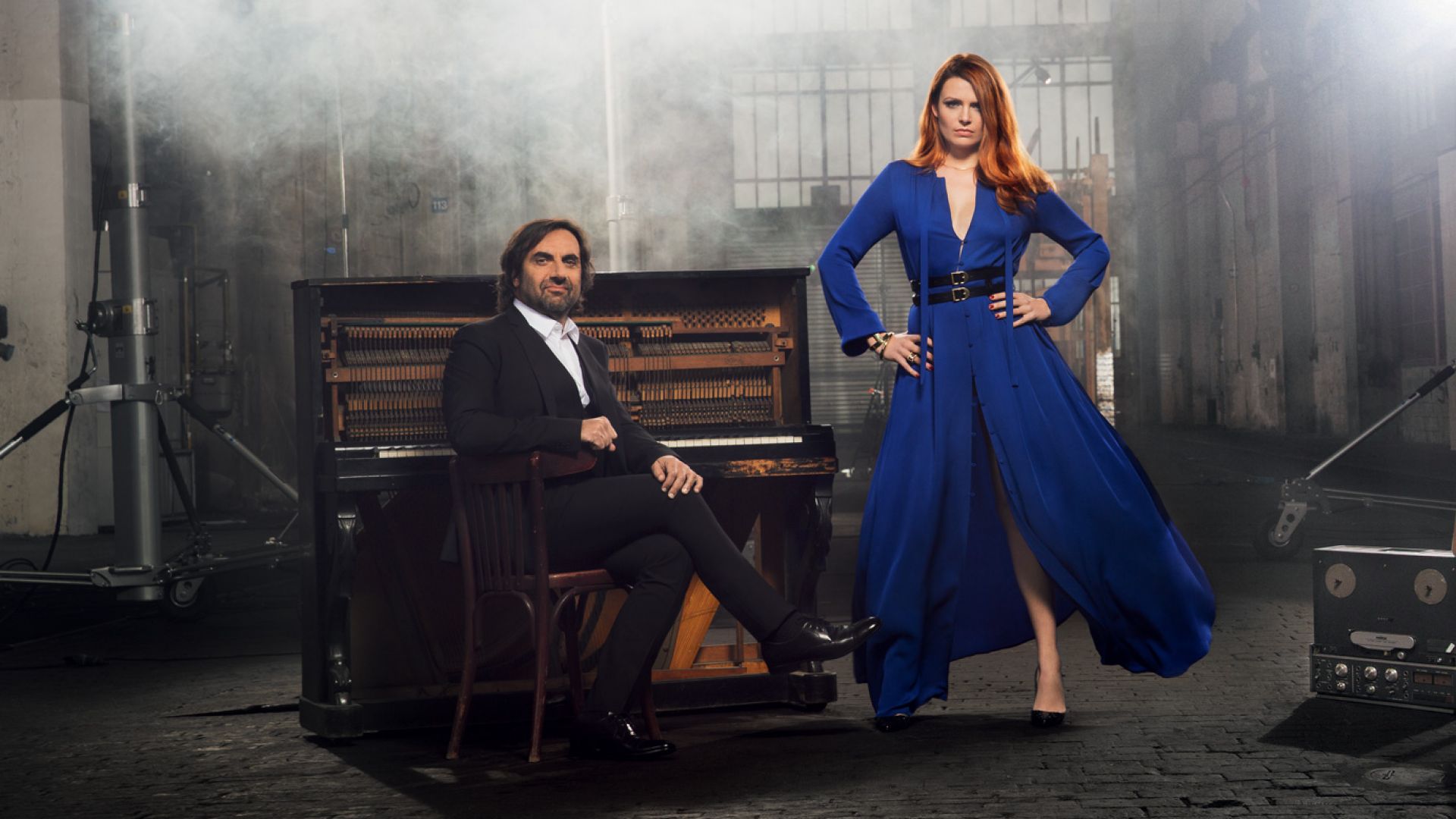 Elodie Frégé et Alain Manoukian (Copyright Khortege)
