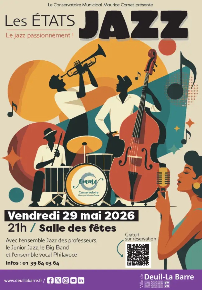 CONCERT Etats Jazz - 29 mai 2026