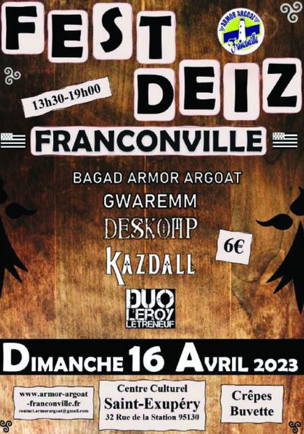 Fest Deiz à Franconville - 16 avril 2023
