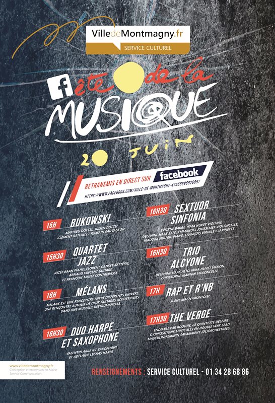 Fête de la musique virtuelle Montmagny - 2020