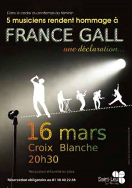concert hommage à France Gall - 16 mars 2018
