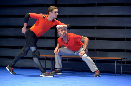 Bastien Lefèvre et Jacques Gamblin (photo pascal Gély)