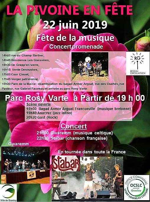 Concert promenade à Groslay le 22 juin 2019